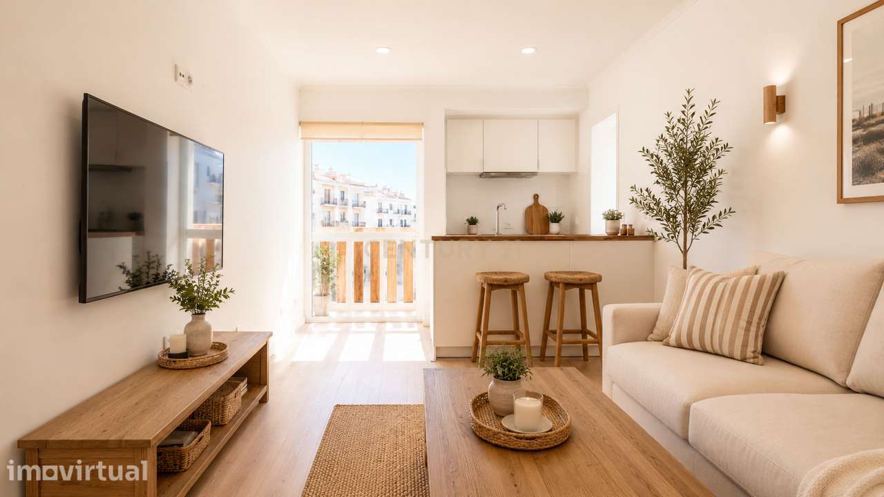 Apartamento T1 na Costa da Caparica - Grande imagem: 2/36