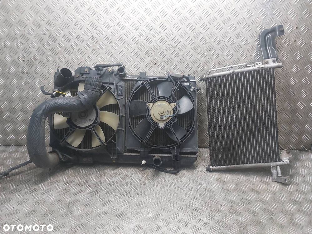 CHŁODNICE KOMPLET + WENTYLATOR MAZDA 323F BJ 2.0 TD 122750-6660 - 1