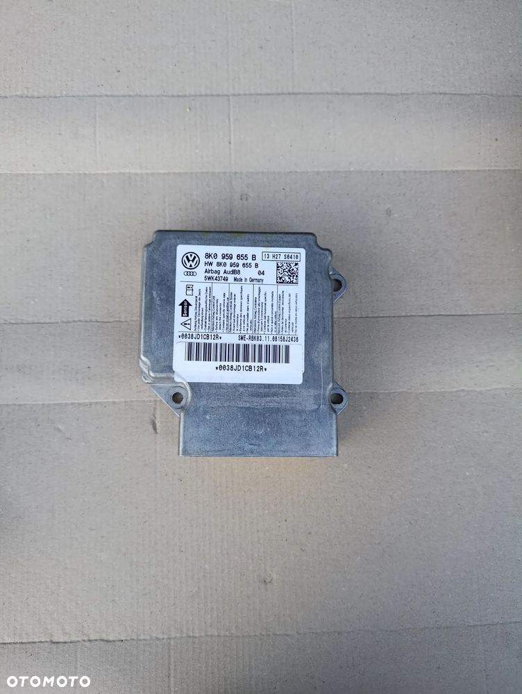 AUDI A4 B8 KONSOLA AIRBAG PODUSZKA SENSOR PASY EUROPA - 3