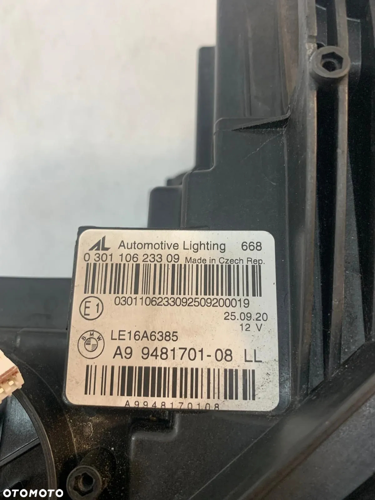 Image BMW 3 III G20 G21 18-22r Světlomet levá lampa - 9481701-08LL