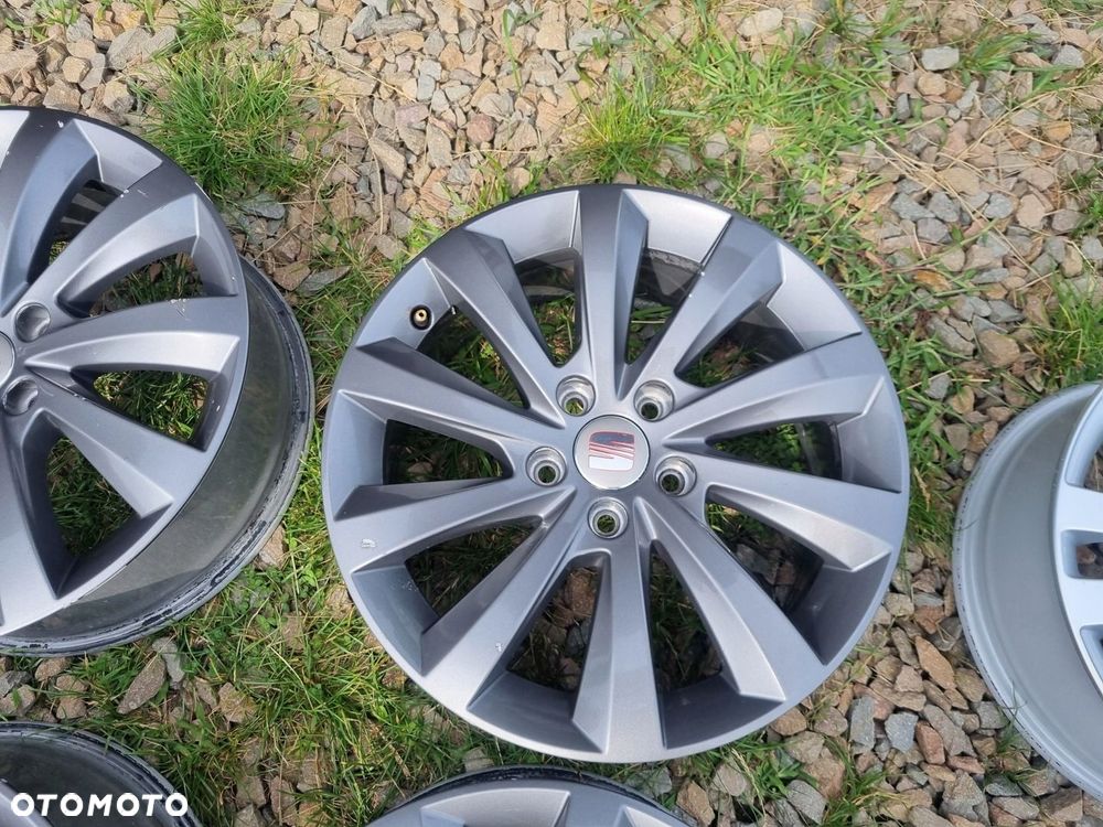 SEAT ALHAMBRA 7N5,VW SHARAN,PASSAT B8,TIGUAN,skoda alu 7x17 ET39 bdb stan - 4