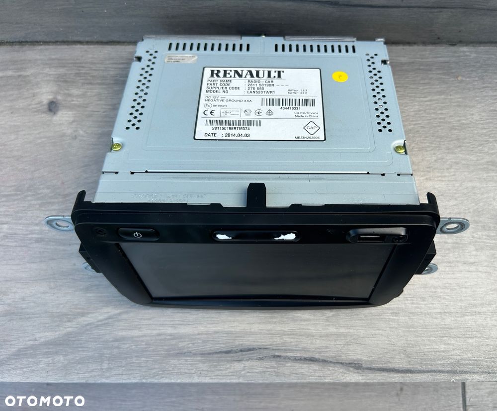 Radio Navi Renault Captur 281150198R - 2
