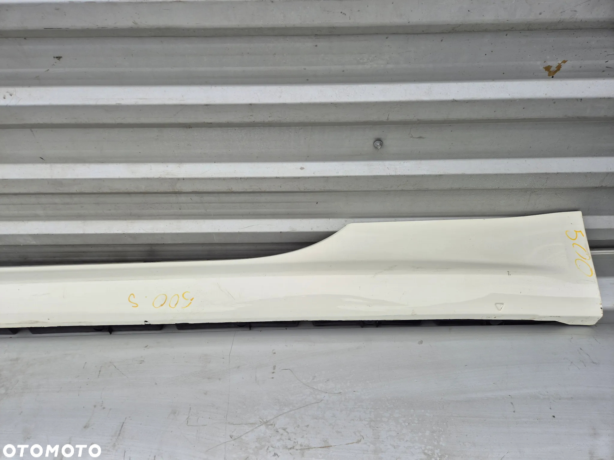 Próg listwa progowa Fiat 500 Abarth lewa 735565279 - 3