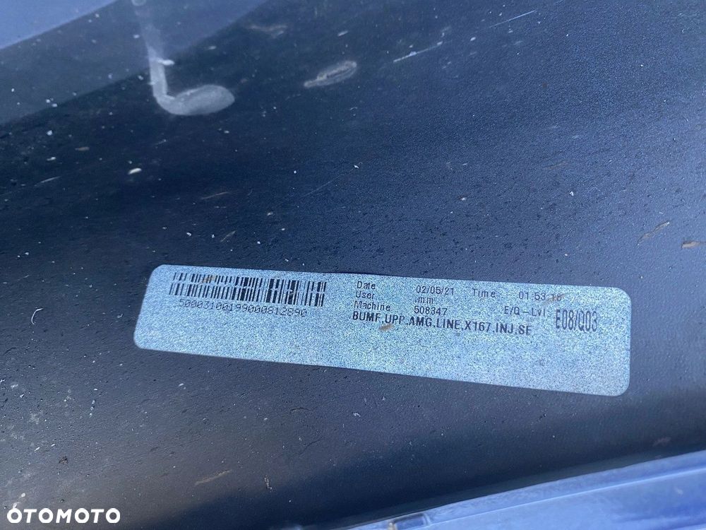 ZDERZAK PRZÓD PRZEDNI MERCEDES GLS W167 X167 AMG A1678859305 Z ATRAPĄ - 12
