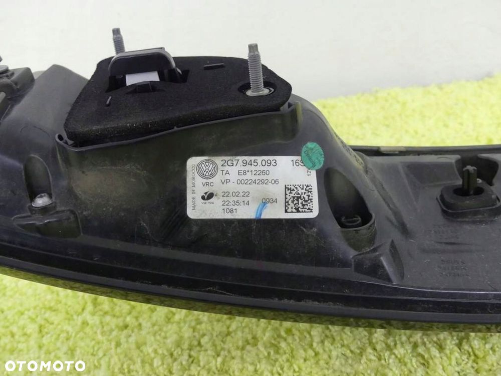 lampa tył blenda klapy vw taigo 2g7 europa idealna - 4