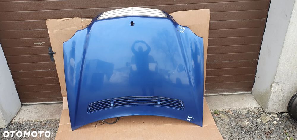 Maska pokrywa silnika grill pod kolor Mercedes C-Klasa W203 C345 - 7