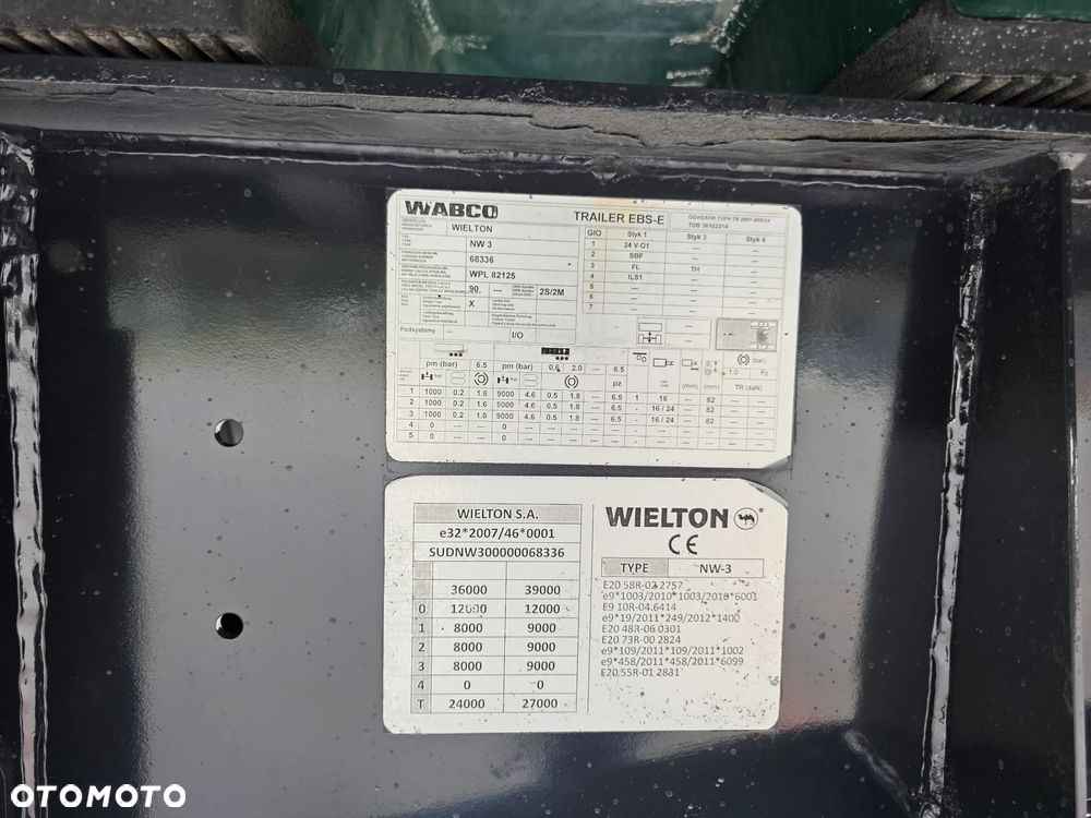 Wielton Wielton, 66m3 / 29 PALETOWA / SAF / 2018 - 25