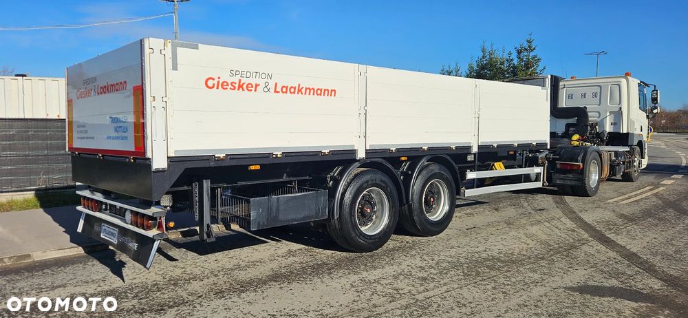 Schmitz Cargobull tandem z Niemiec budowlana burtowa - 3