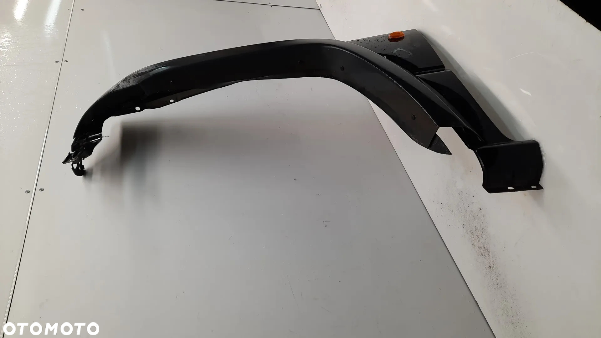 BŁOTNIK PRZÓD PRZEDNI LEWY Jeep Cherokee III KJ lift PX8 CZARNY - 3