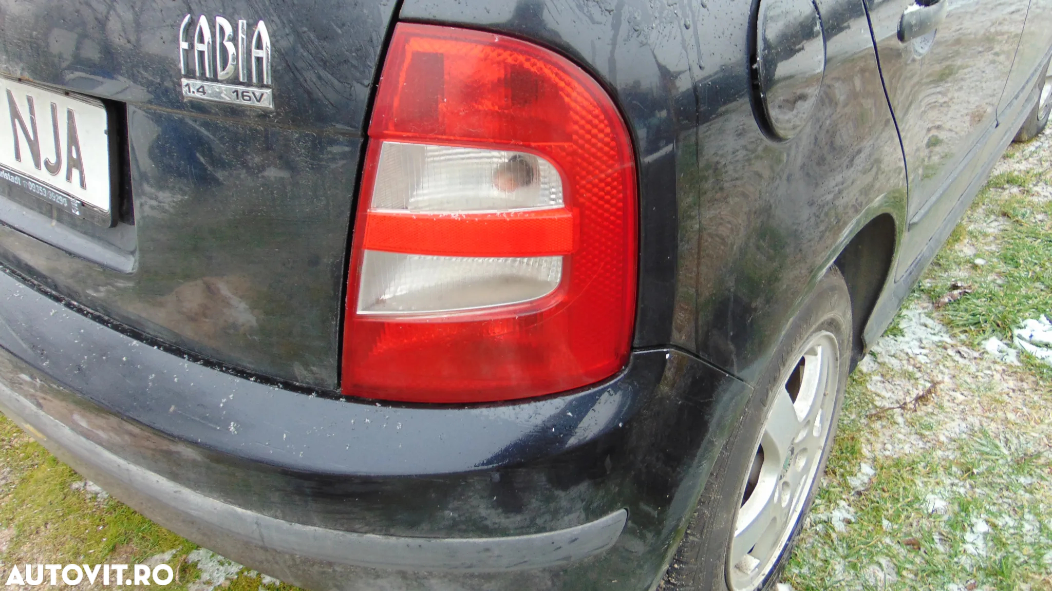 Stop Skoda Fabia 2000-2006 lampa stop tripla spate stanga dreapta - 3