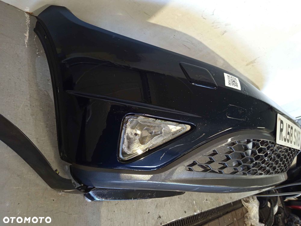 ^ ZDERZAK PRZÓD PRZEDNI HONDA CIVIC UFO 8 VIII B536P GRANAT GRANATOWY SPRYSKIWACZE LAMP XENON HALOGENY - 2