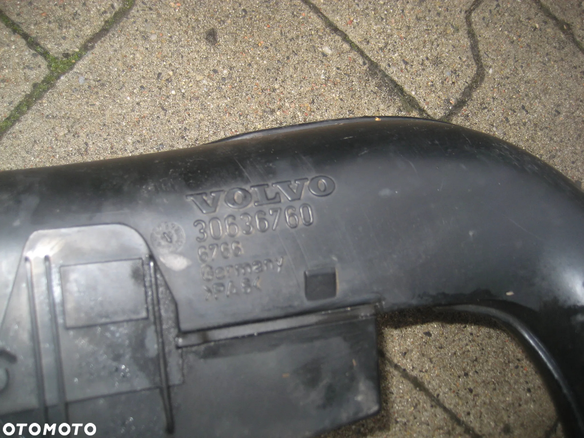 volvo xc90 02-06r 2,9b t6 przewód wąż powietrza intercooler 30636760 - 7