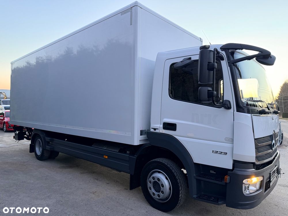 Mercedes-Benz ATEGO  /EURO 6 /3 MIEJSCA/KONTENER+WINDA/IZOTERMA/ASO/NISKI PRZEBIEG 62.000km!! - 7