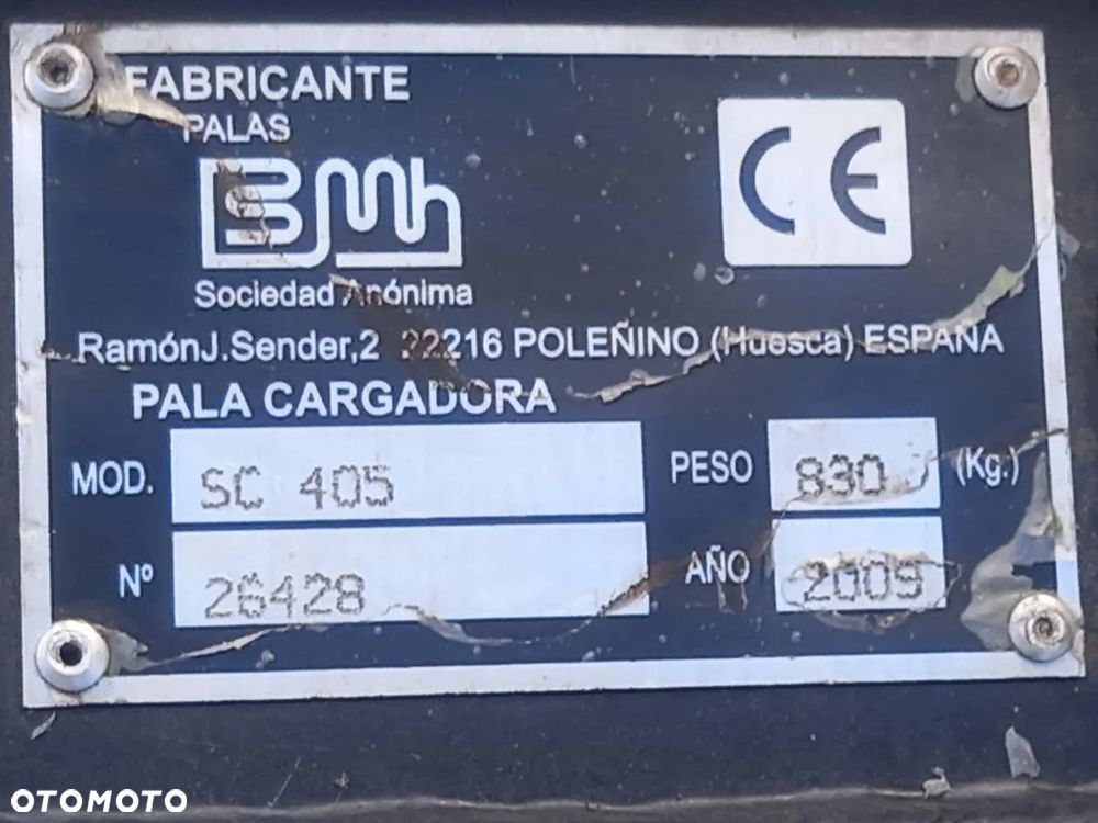 Ładowacz czołowy Palas SC405 Deutz Fahr 106 - 2