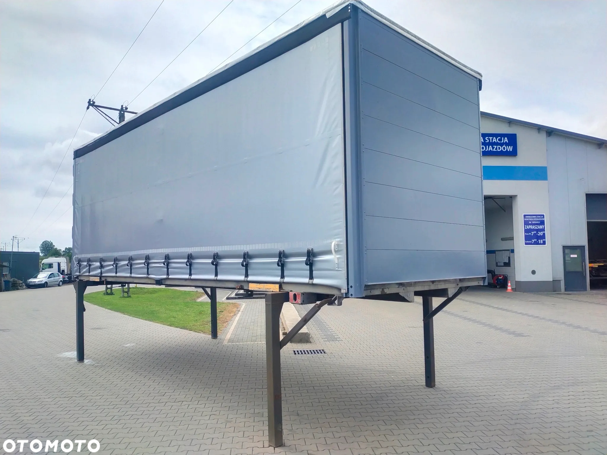 Wecon Zabudowa BDF Firanka 7.45m Ocynk - 6