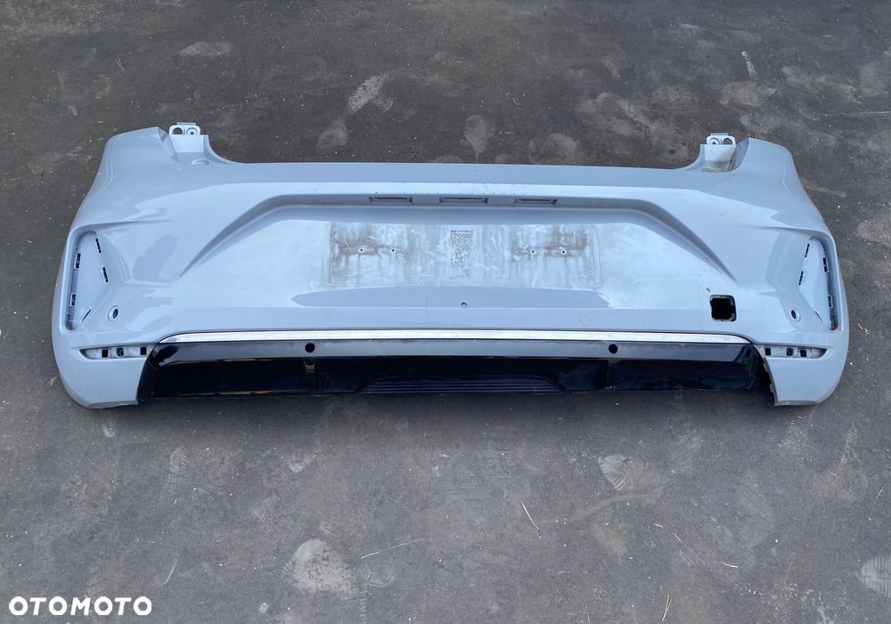 RENAULT CLIO 5 V lift ZDERZAK TYLNY TYLNI TYŁ Z LISTWĄ CHROMOWANĄ CHROM e tech Wwa - 5