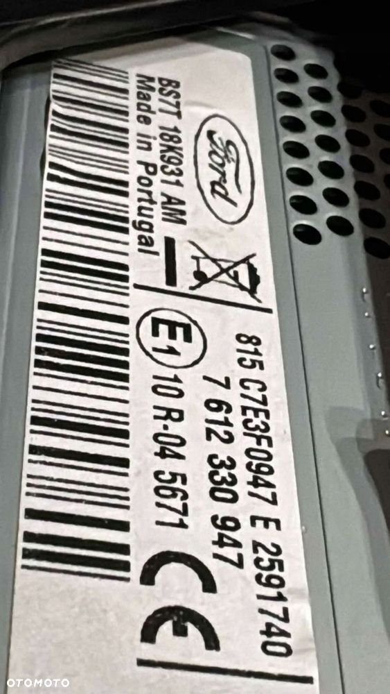 radio nx z nawigacją i wejściem na kamerę ford mondeo mk4 lift - 3