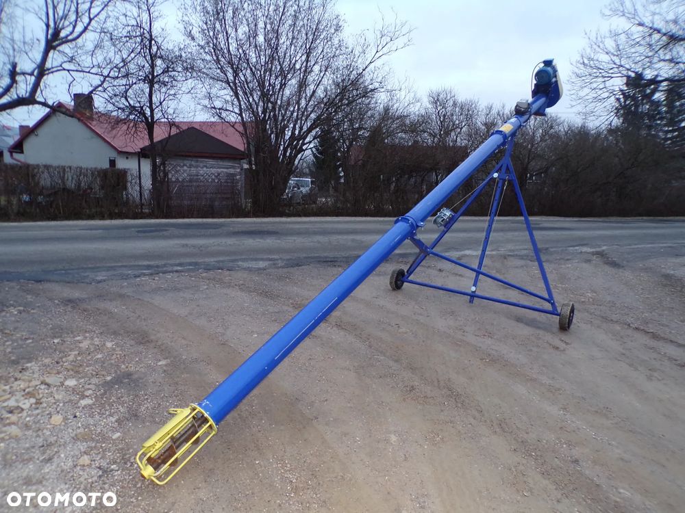 PODAJNIK/ PRZENOŚNIK ŚLIMAKOWY/Żmijka Do Zboża/ Pelletu/ Trocin Podajniki Przenośniki Ślimakowe Żmijki Fi 140 Fi 200 - 15