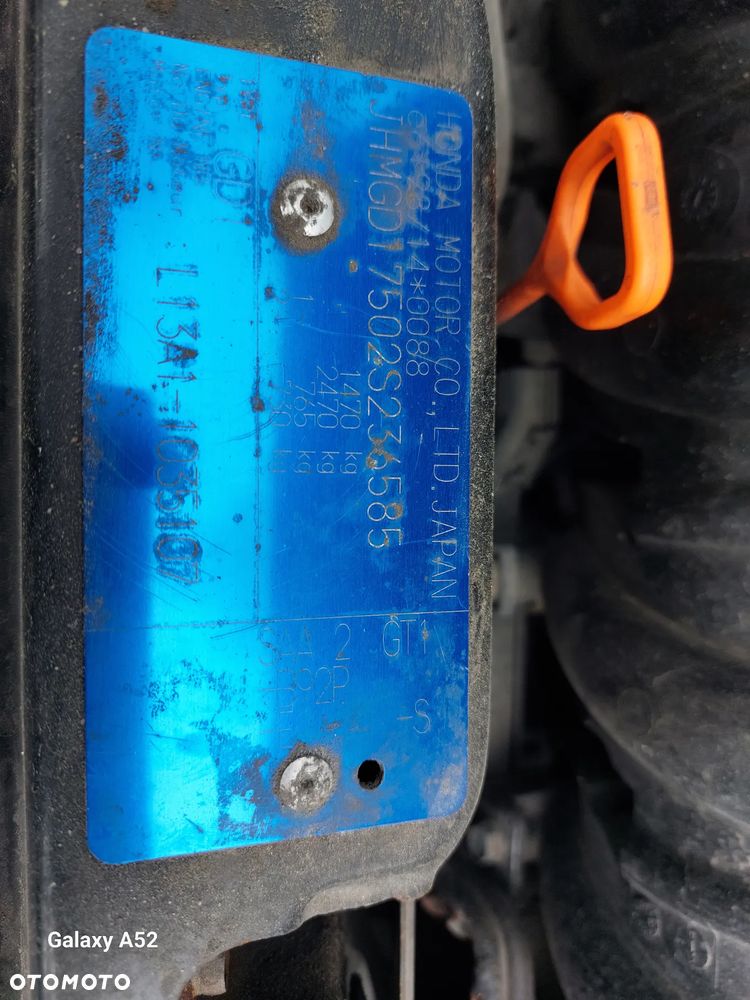 Zderzak HONDA JAZZ II  1,3B 02R. maska,drzwi,klapa,lampy.... - 10