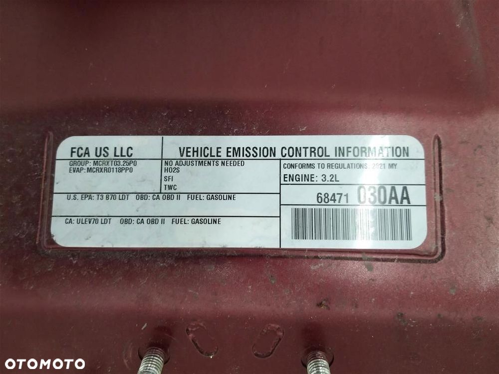 Maska Jeep Cherokee V KL BORDOWA 456AE356 2014- - 6