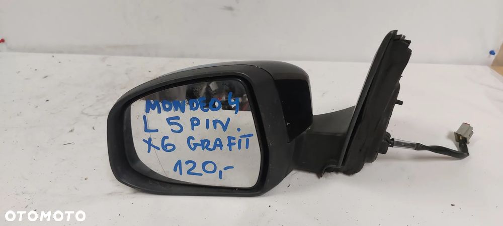 .  LUSTERKO ELEKTRYCZNE FORD MONDEO MK4 LEWE 5PIN X6 GRAFIT - 1