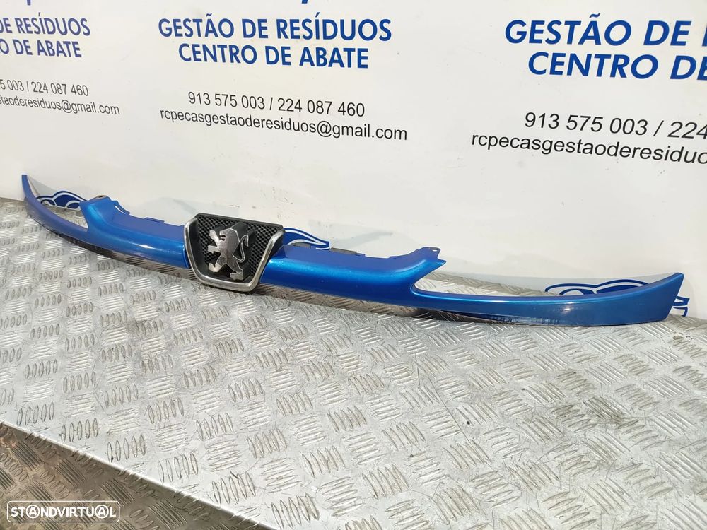 Grelha Central Pará-choques Frente Frontal Peugeot 206 Original - 4