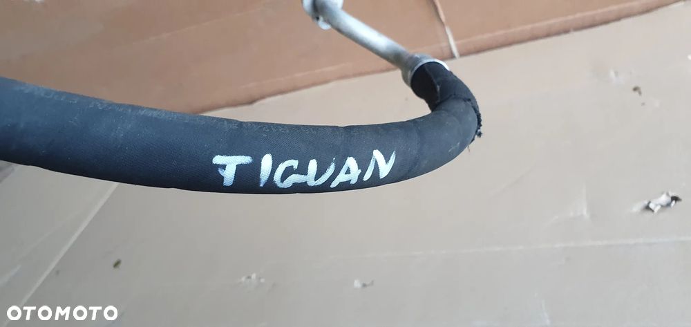 Przewód rurka klimatyzacji klimy VW Tiguan I Lift 2.0 TDI 5N0820743D - 9