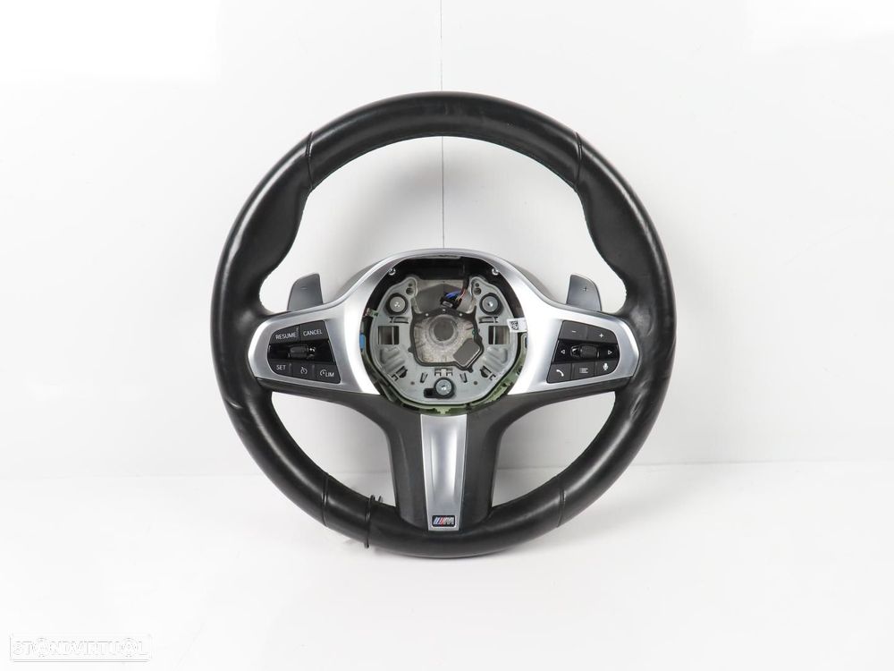 Volante M c/ Patilhas e Multifunções Usado / Original BMW 3 (G20)/BMW 3 Touring... - 1
