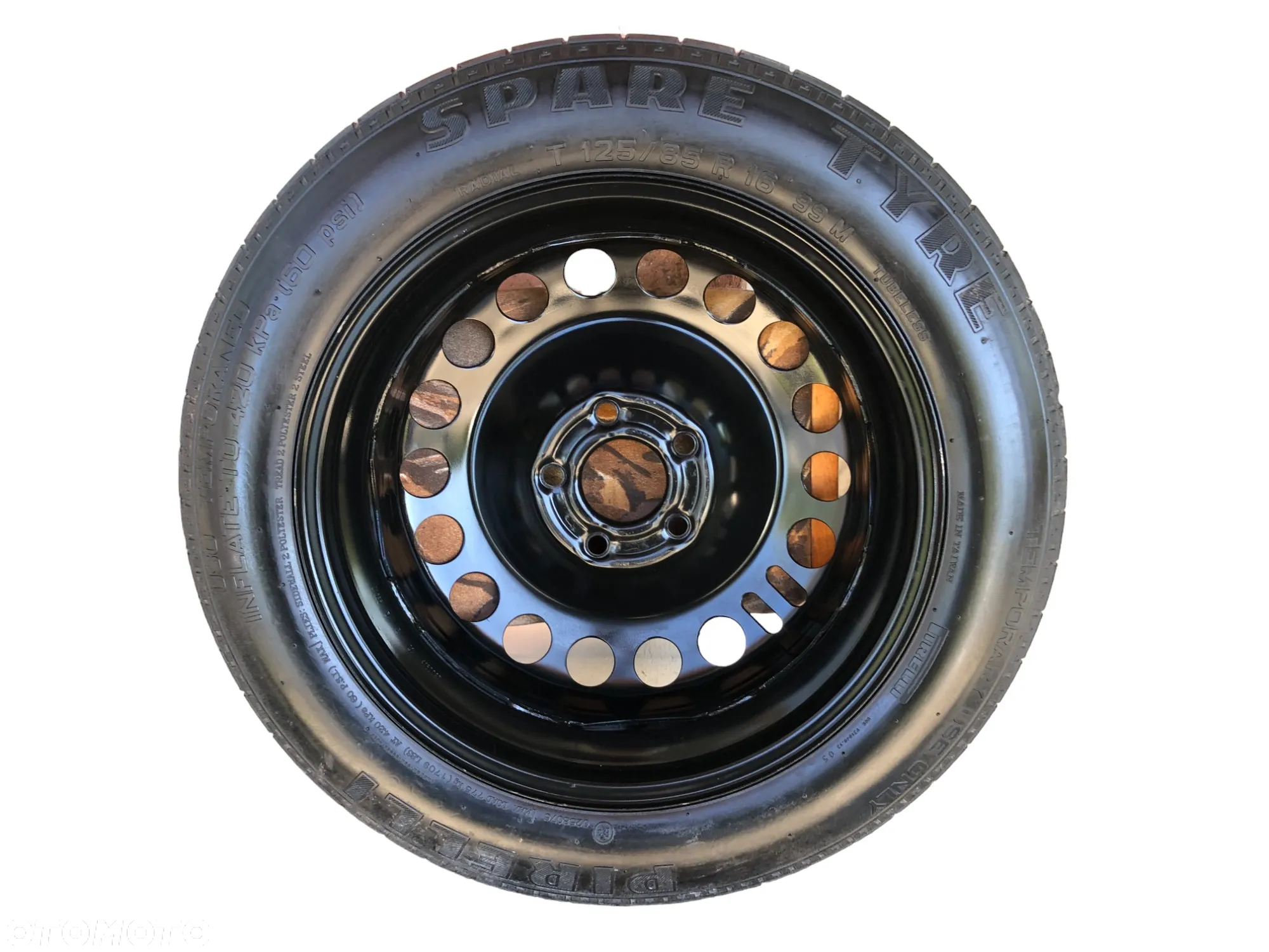 Koło Zapasowe Dojazdowe 125/85 R16 5x110 65,1 MM ET:41 Opel Astra Vectra 2160132 - Gwarancja Wysyłka - 3