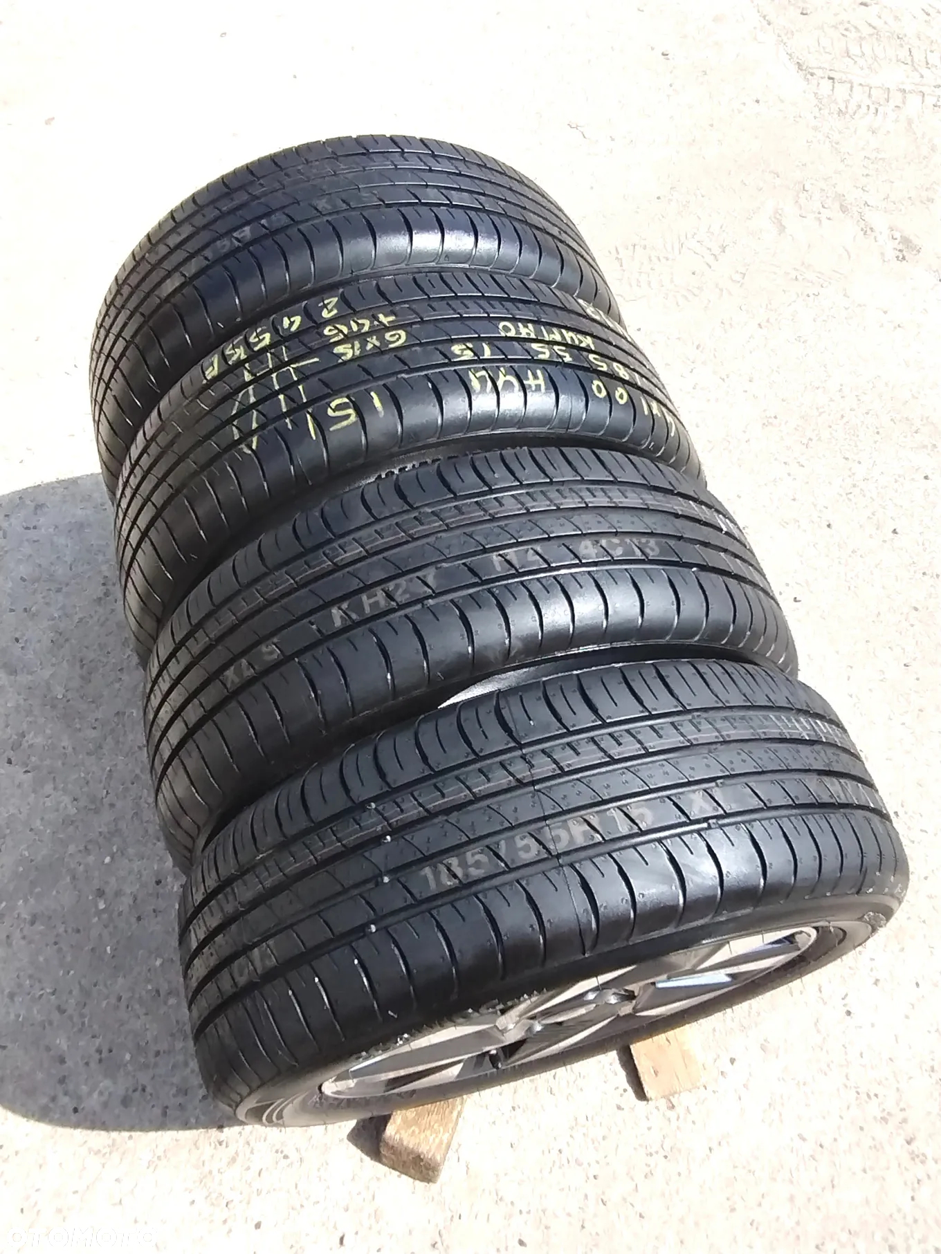 4x100 Felgi Aluminiowe Alufelgi 15 Koła Letnie Lato HYUNDAI ACCENT GETZ I10 KIA RIO PICANTO X CROSS Legnica ALU-RAD 185/55 23r. J.NOWE - 21