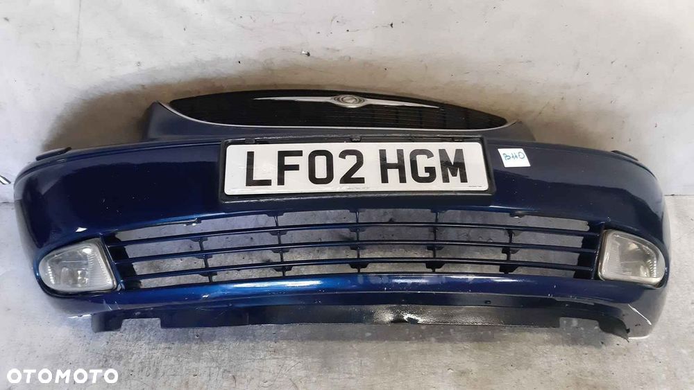 ^ ZDERZAK PRZÓD PRZEDNI CHRYSLER GRAND VOYAGER GRANATOWY HALOGENY SPRYSKIWACZE LAMP XENON - 1