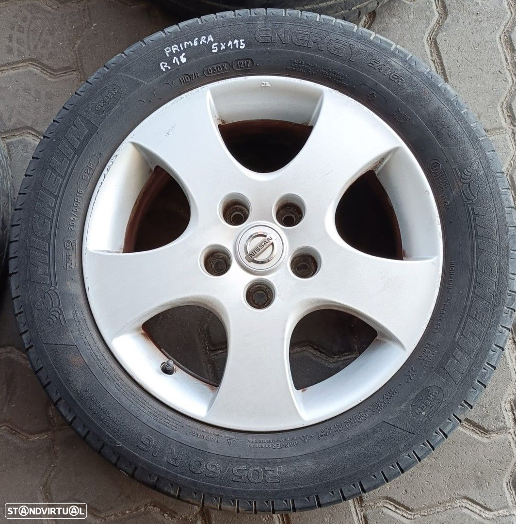 Jantes  Nissan Primera R16 furação 5x114.3 - 5