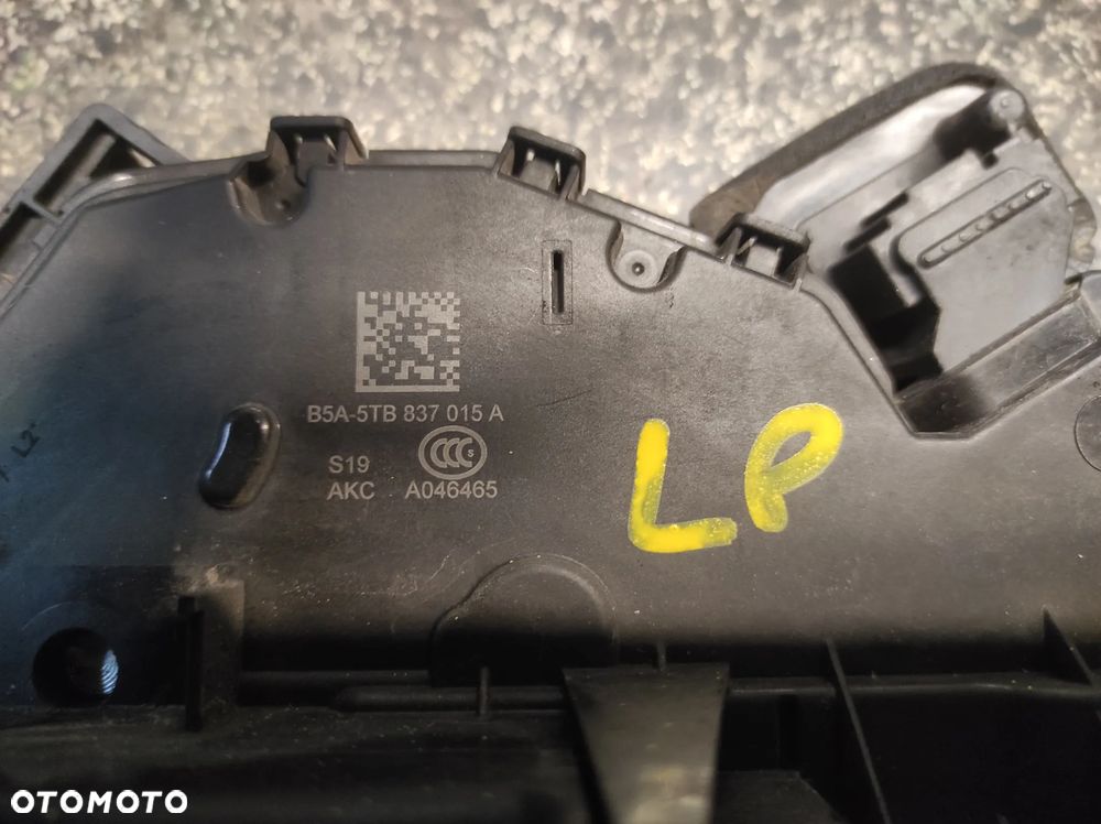 ZAMEK DRZWI LEWY PRAWY PRZEDNI 5TB837015A 5TB837016A VW PASSAT B8 GOLF 7 SKODA OCTAVIA 3 RAPID FABIA 3 KAROQ KODIAQ SPRAWNY WYSYŁKA !!!!! - 4