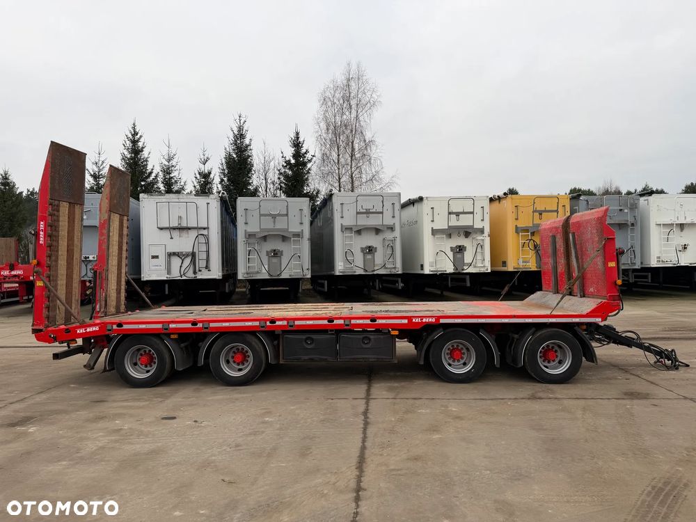 Kel-Berg Przyczepa Niskopodwoziowa 4 osie Najazdy Hydrauliczne 2012 rok - 2