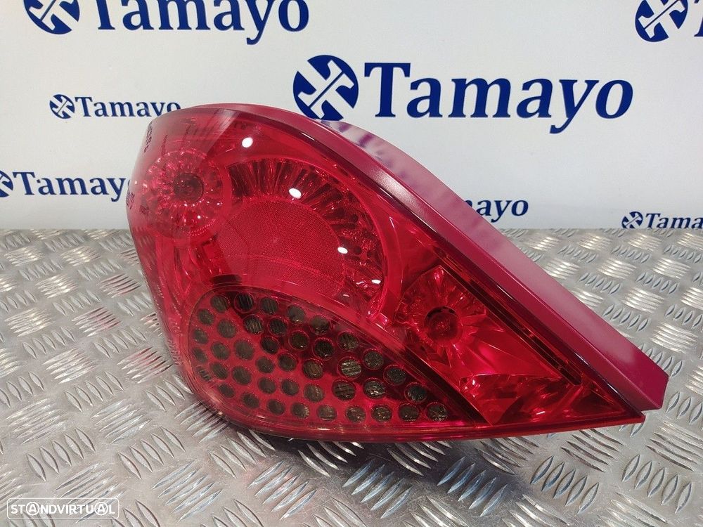 FAROLIM TRASEIRO ESQUERDO PEUGEOT 207 2008 -9649986680 - 2