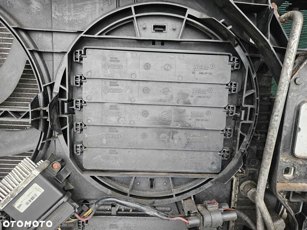 Pas Przedni Wzmocnienie Czołowe Belka Zderzaka Chłodnice Intercooler Wentylator 1.8 2.0 TFSI 2.0 TDI AUDI A4 B8 - 33
