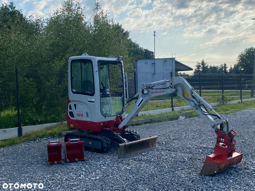 Takeuchi minikoparka Takeuchi TB216 2023 - 10
