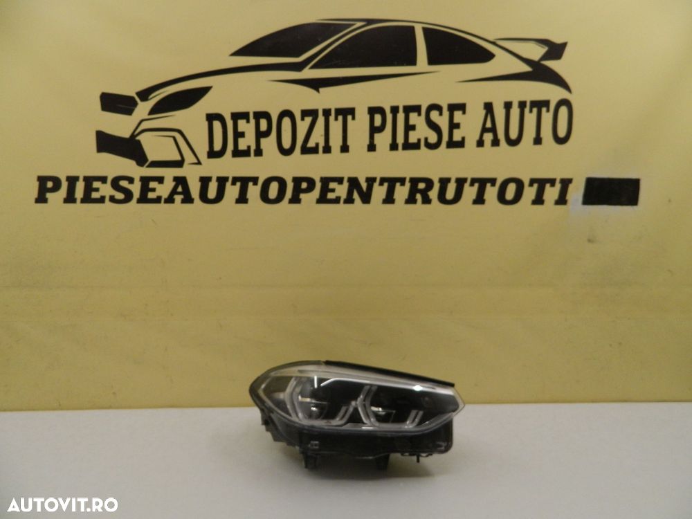 Far dreapta BMW X3 / X4 G01 / G02 FULL LED Adaptive, 2021, 2022, 2023, cod origine 8739654-01. - 1