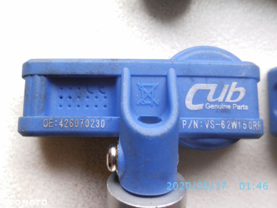 CZUJNIKI CIŚNIENIA OPON KOMPLET 5 SZTUK ZESTAW CZUJNIKÓW  TPMS CUB - 3