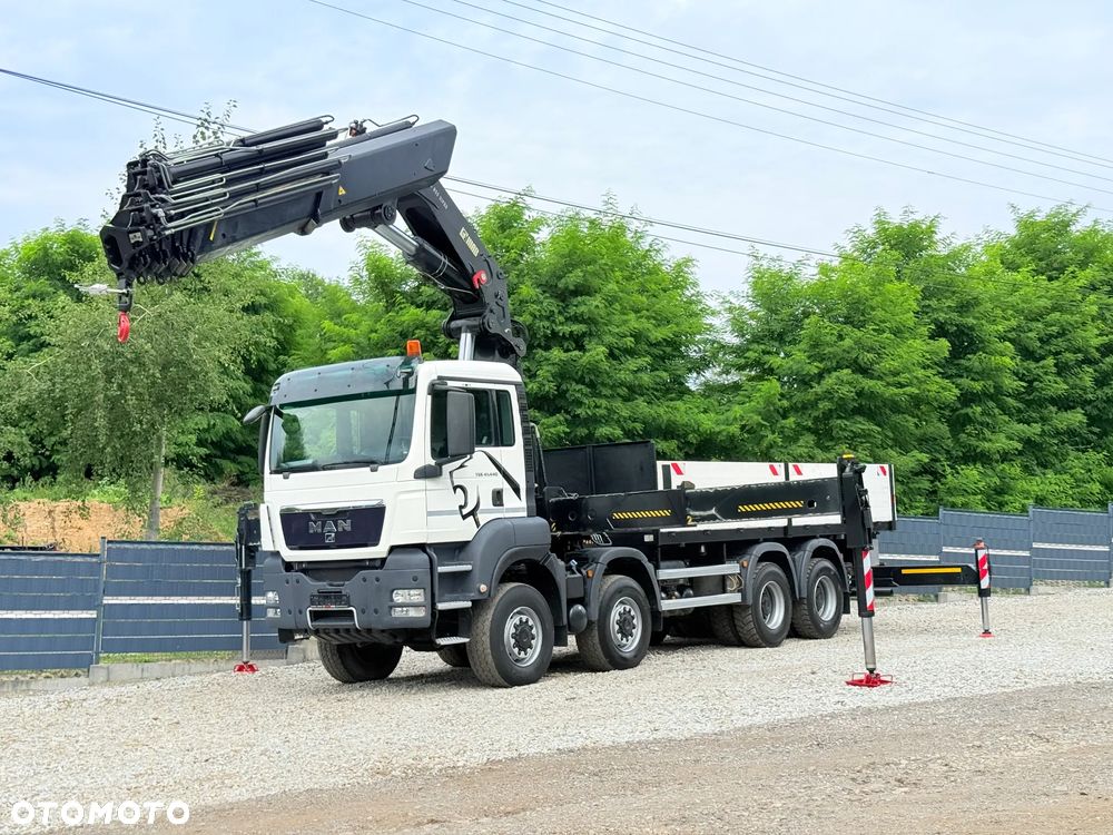 MAN * MAN 41.440 TGS * 8x6 * HDS Kran Hiab 855 E-8 HIPRO * 20 M * Energetyka * Sprowadzony * - 31