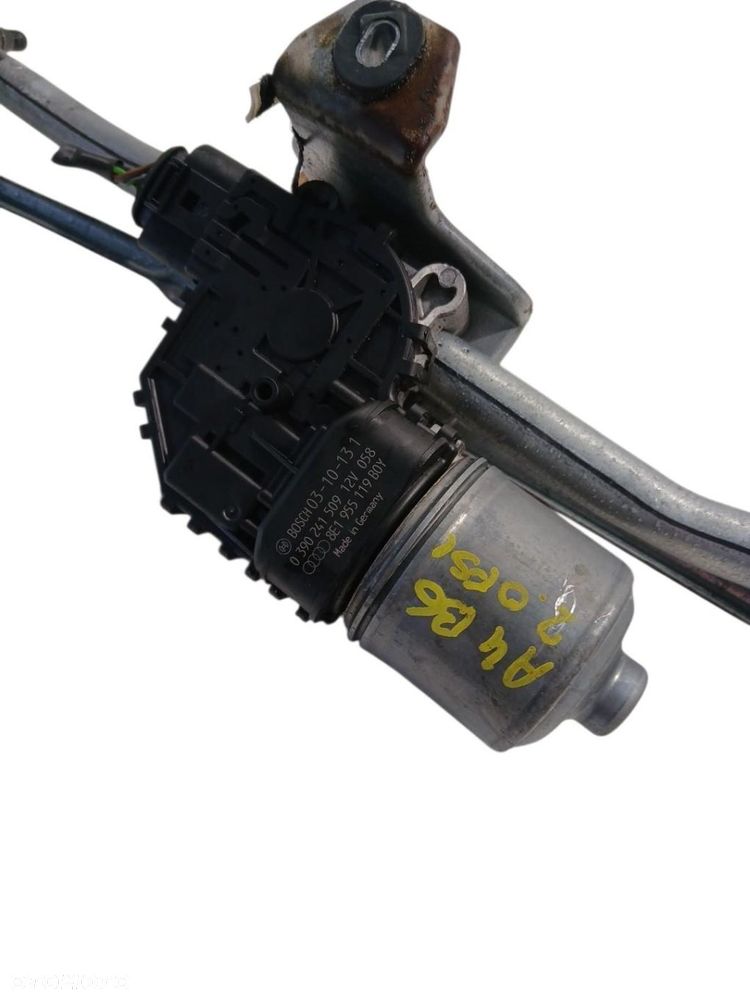 MECHANIZM WYCIERACZEK PRZEDNICH AUDI A4 B6 8E1955119 0390241509 - 5