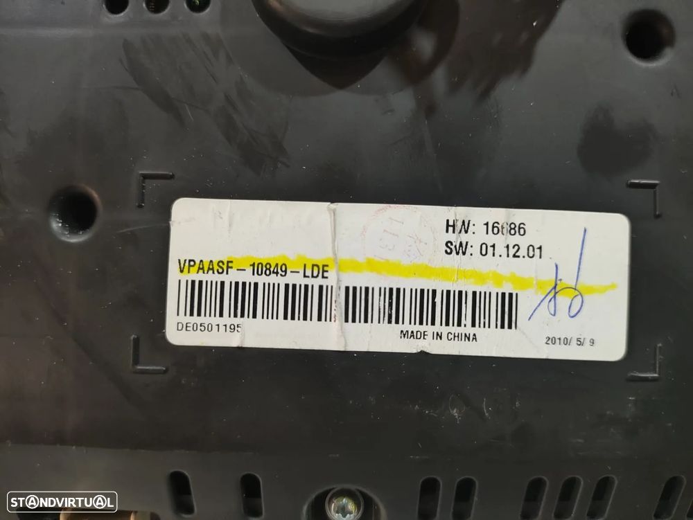 QUADRANTE MOSTRADOR PAINEL DE INSTRUMENTOS NISSAN QASHQAI I 1 MK1 J10 FACELIFT FASE 2 24810BR30C - 8