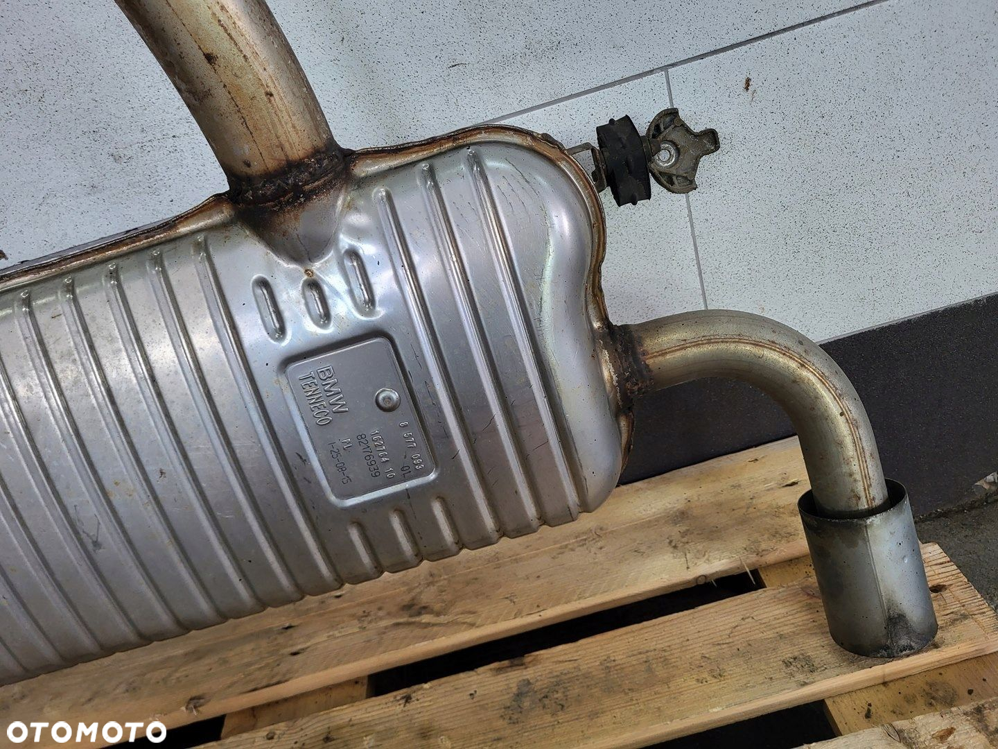 tłumik końcowy wydech 2.0d B47 BMW F45 X-DRIVE m-pakiet 8577093 - 6