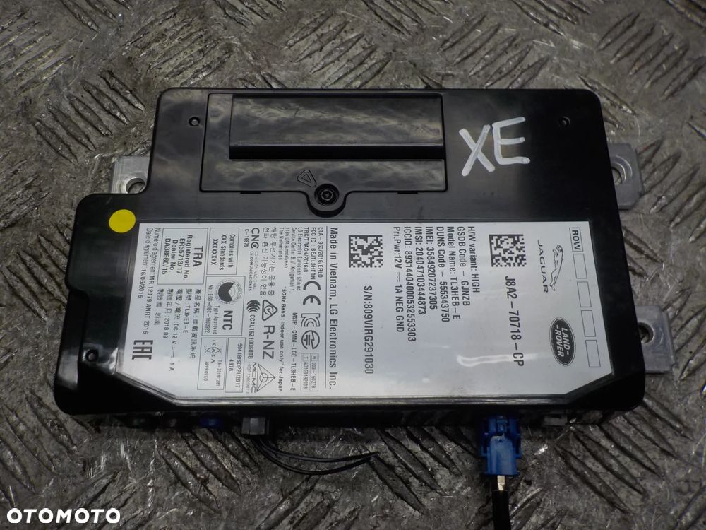 JAGUAR XE MODUŁ TELEFONU J8A2-70718-CP - 1