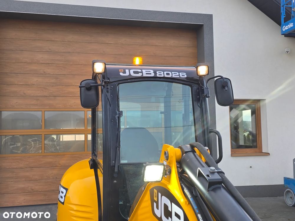 JCB JCB 8026 mini koparka 3 łyżki szybkozłącze 1 wł sprowadzona serwisowana idealna 8025 - 7