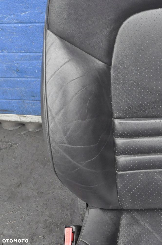 PEUGEOT 407 COUPE FOTEL LEWY PRZÓD SKÓRA PODGRZEWANY EUROPA - 7