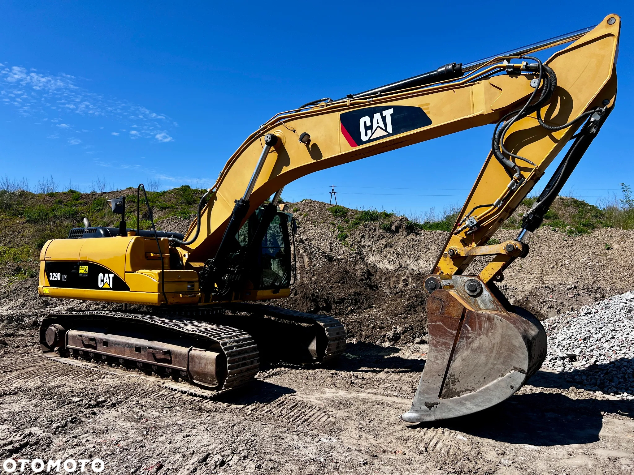 Caterpillar CAT koparka gąsienicowa 329 329D 329DLN bez DPF & AdBlue 30ton Klima - 2