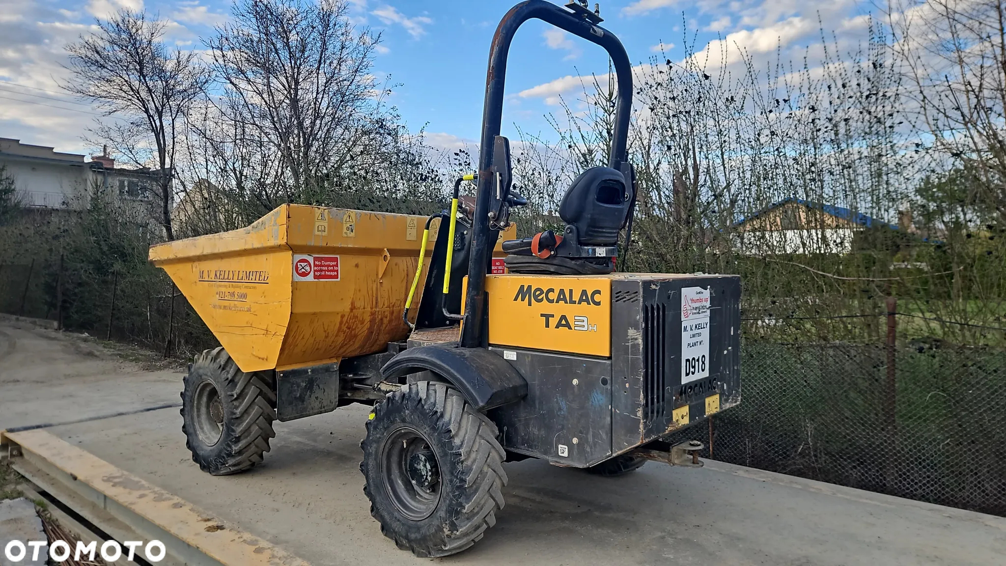Mecalac Wozidło Budowlane Mecalac TA3H 2019 AUTOMAT Hydrostat rewers Thwaites Terex Benford - 4