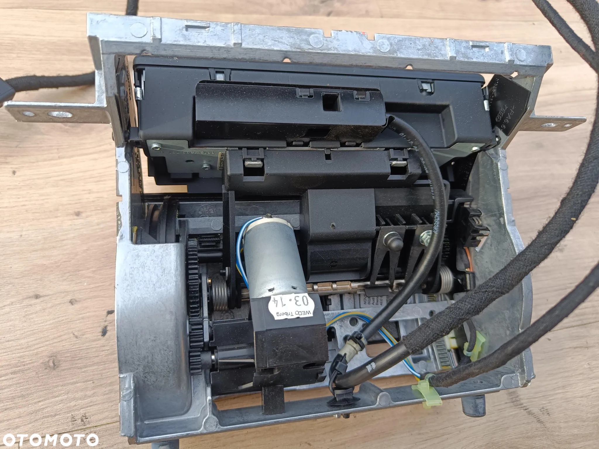 AUDI A8 D3 WINDA MECHANIZM WYŚWIETLACZ EKRAN MMI SPRAWNA 4E0857273F - 5