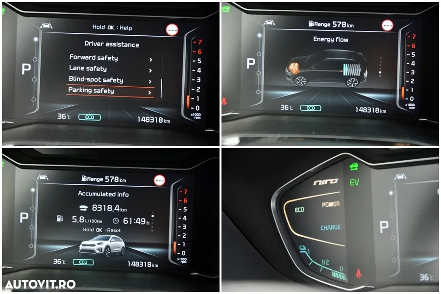 Kia Niro 1.6 GDI HEV 2WD OPF Aut. Vision - 34